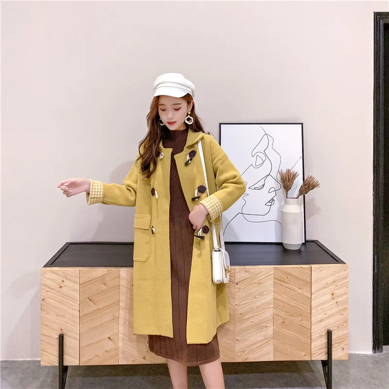 2020 New Thick Coat Women Long Sleeve Turn-down Collar Outwear Jacket Casual Autumn Winter Elegant Overcoat Thick Warm coat 
2020 New Thick Coat Women Long Sleeve Turn-down Collar Outwear Jacket Casual Autumn Winter Elegant Overcoat Thick Warm coat