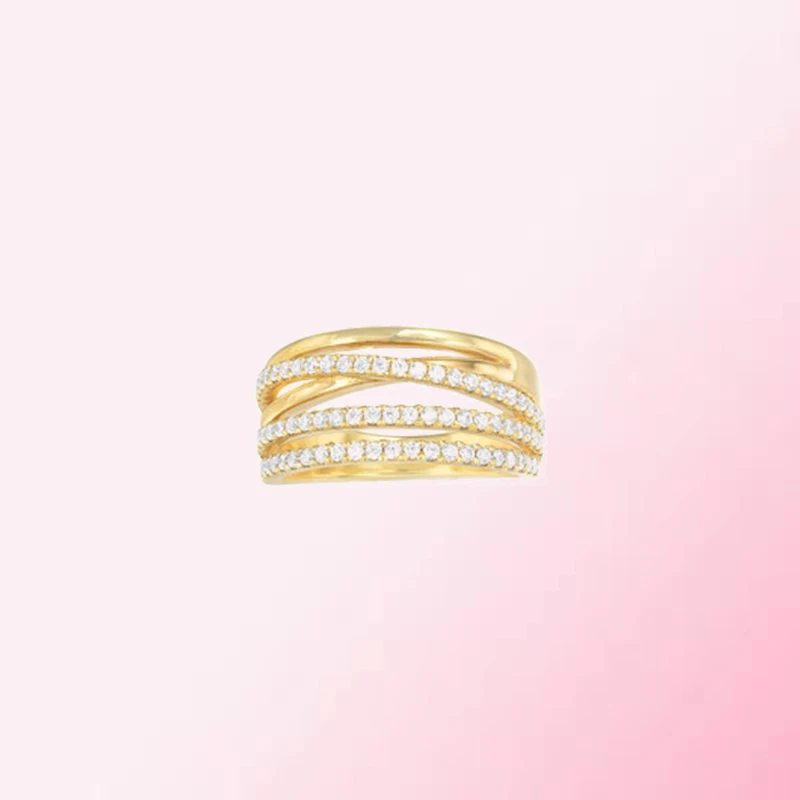 1:1 Make 925 Sterling Silver Custom Interlaced Design Sparkling Fashion Personality Ring
1:1 Make 925 Sterling Silver Custom Interlaced Design Sparkling Fashion Personality Ring