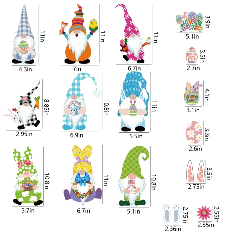 9sheet Bunny Easter egg Window wall stickers Easter decoration for home 2021 Easter Rabbit PVC sticker happy Easter decor party
9sheet Bunny Easter egg Window wall stickers Easter decoration for home 2021 Easter Rabbit PVC sticker happy Easter decor party