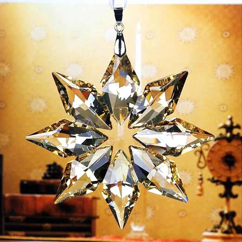 80mm Crystal Snowflake prism Pendant chandelier part Feng Shui Hanging Crafts Gifts,Car & Home decoration home party wedding
80mm Crystal Snowflake prism Pendant chandelier part Feng Shui Hanging Crafts Gifts,Car & Home decoration home party wedding
