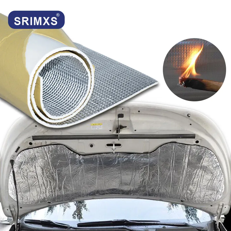 Car Firewall Ceiling Door Aluminum Foil Automotive Firewall Sound Deadener Heat Insulation Deadenin 6mm 50cmx30cm
Car Firewall Ceiling Door Aluminum Foil Automotive Firewall Sound Deadener Heat Insulation Deadenin 6mm 50cmx30cm