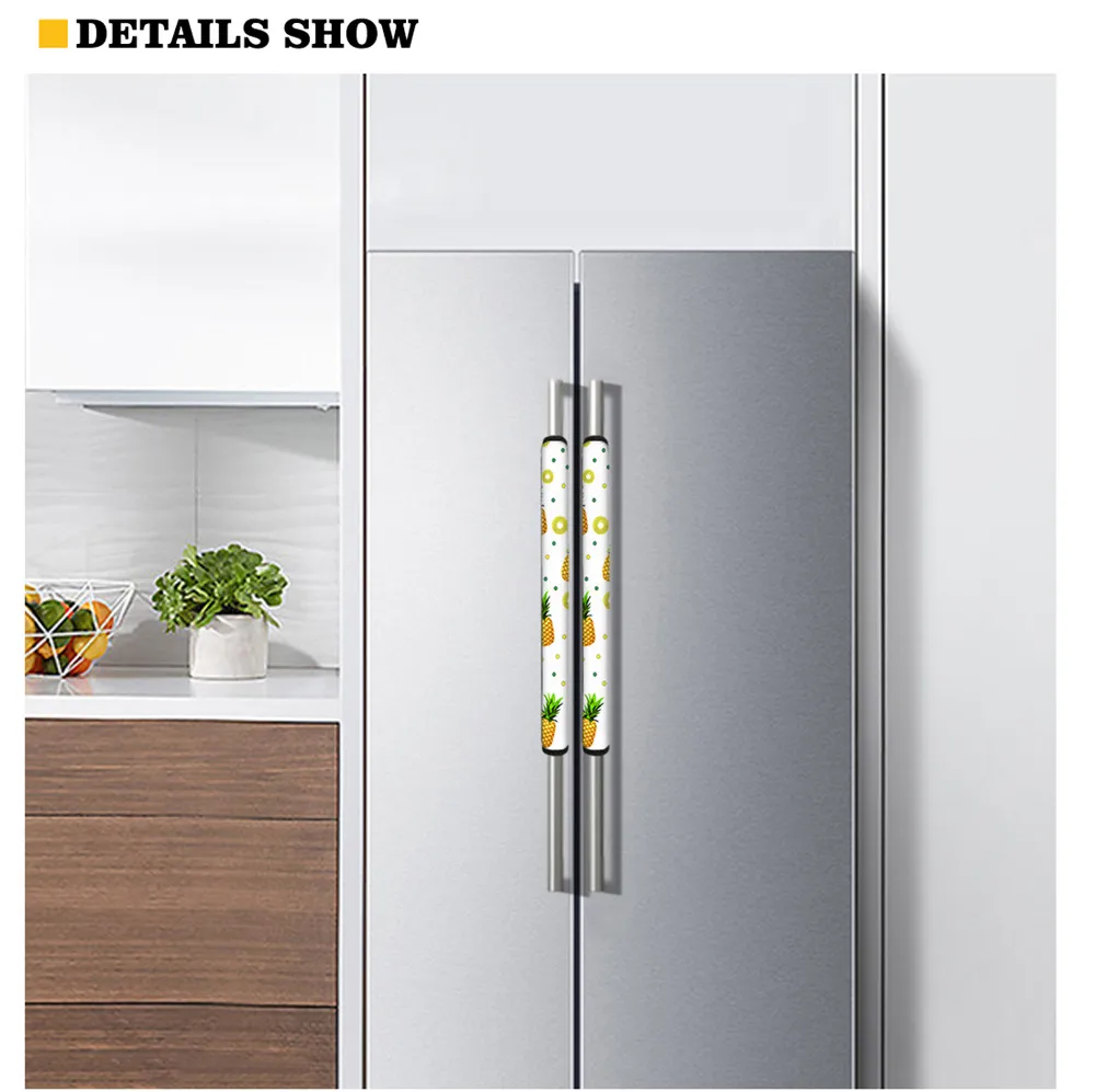 HUGSIDEA Rainbow Printed Refrigerator Door Handle Cover Decor Handle Antiskid Keep Off Fingerprints Fridge Oven Protector Gloves
HUGSIDEA Rainbow Printed Refrigerator Door Handle Cover Decor Handle Antiskid Keep Off Fingerprints Fridge Oven Protector Gloves