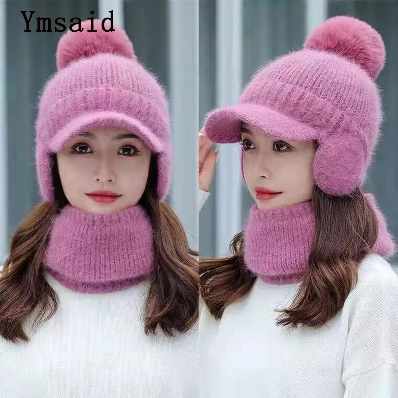 Brand Winter Hat Windproof Ear Protection Hats Beanie For Women Wool Scarf Caps PomPoms Balaclava Mask Gorras Bonnet Knitted Hat
Brand Winter Hat Windproof Ear Protection Hats Beanie For Women Wool Scarf Caps PomPoms Balaclava Mask Gorras Bonnet Knitted Hat