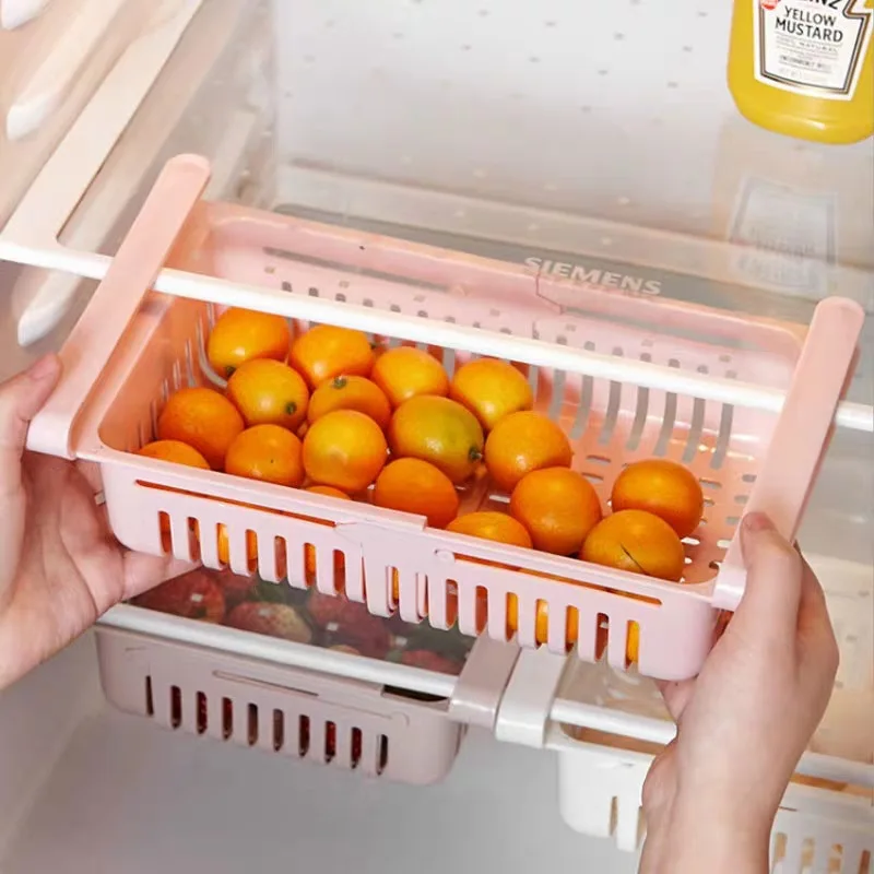 Refrigerator Storage Box Drawer Type Box, Retractable Special Storage Artifact Household Storage Basket
Refrigerator Storage Box Drawer Type Box, Retractable Special Storage Artifact Household Storage Basket
