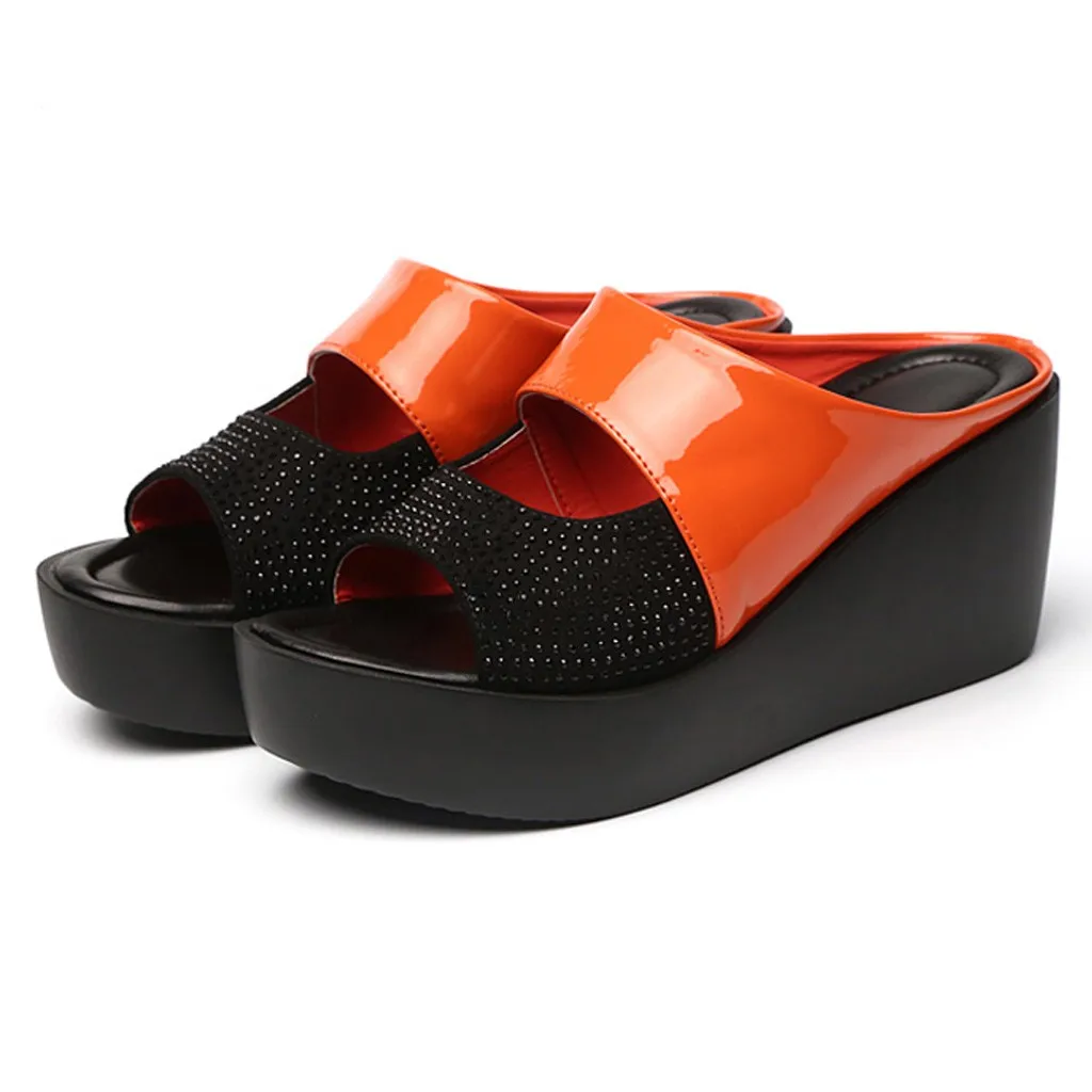 Leisure Platform Wedges slaps women Rome Fish Mouth Thick Bottom Slippers shoes mixed colors high quality slippers
Leisure Platform Wedges slaps women Rome Fish Mouth Thick Bottom Slippers shoes mixed colors high quality slippers