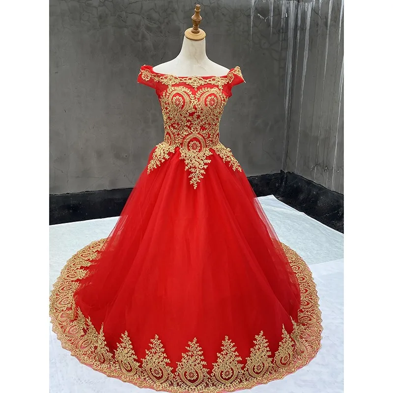 100% Real Photo Red Quinceanera Dress Off The Shoulder Lace Flower Prom Ball Gown Plus Size Custom Made Vestidos De Quinceaneras
100% Real Photo Red Quinceanera Dress Off The Shoulder Lace Flower Prom Ball Gown Plus Size Custom Made Vestidos De Quinceaneras