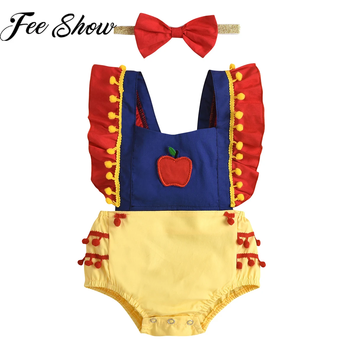 Cute Summer Baby Girls Ruffles Fruit Printed Tassels Romper Backless Jumpsuit Headband Outfits Clothes Sunsuit Baby Clothing
Cute Summer Baby Girls Ruffles Fruit Printed Tassels Romper Backless Jumpsuit Headband Outfits Clothes Sunsuit Baby Clothing