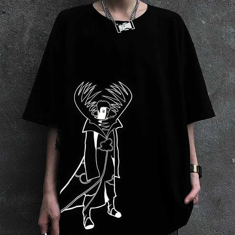Men'S Summer Harajuku Street Anime T-Shirt Cool Loose Oversized T-Shirt Casual Cartoon Funny Hip Hop Reflective T-Shirt Men 2021
Men'S Summer Harajuku Street Anime T-Shirt Cool Loose Oversized T-Shirt Casual Cartoon Funny Hip Hop Reflective T-Shirt Men 2021