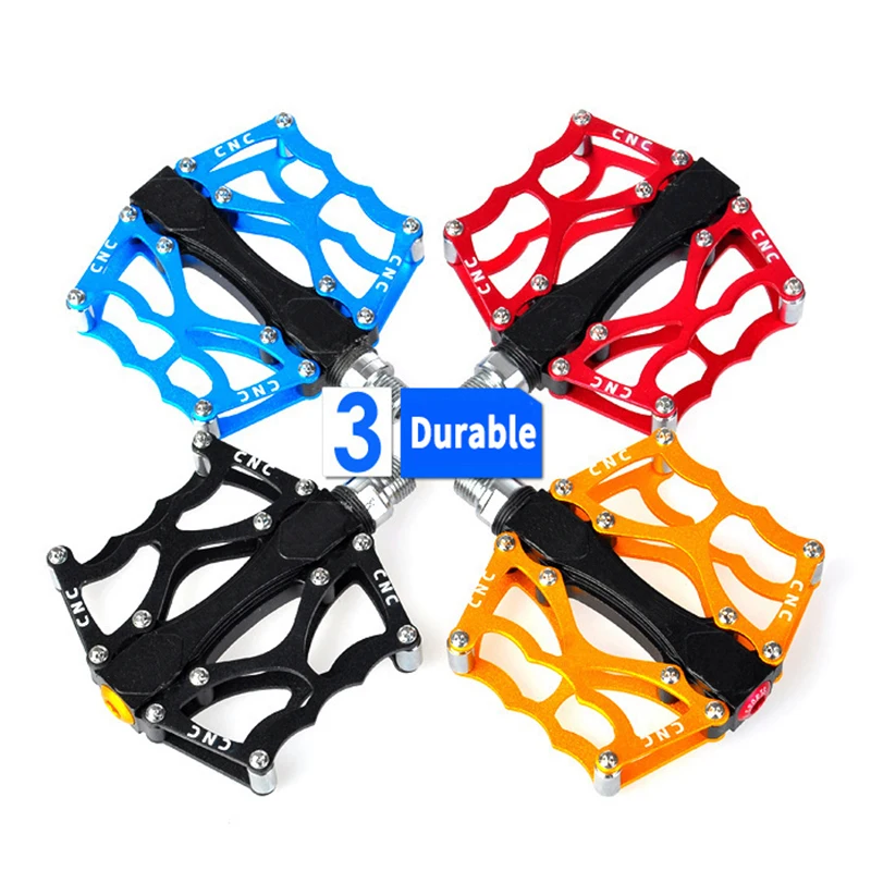 2 Pcs Left & Right Bicycle Pedals Non-Slip Wear-Resistant Mountain Bike Footrest CNC Aluminum Foot Pedal With 3 Colors Selection
2 Pcs Left & Right Bicycle Pedals Non-Slip Wear-Resistant Mountain Bike Footrest CNC Aluminum Foot Pedal With 3 Colors Selection