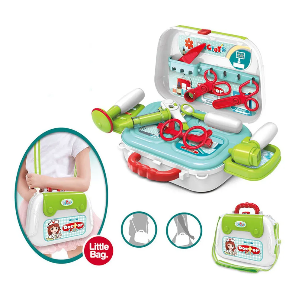 Kids Simulation Medicine Box Montessori Toys For Children Pretend Play Doctor Toys Set Nurse First Aid Bag Educational Kids Toy
Kids Simulation Medicine Box Montessori Toys For Children Pretend Play Doctor Toys Set Nurse First Aid Bag Educational Kids Toy