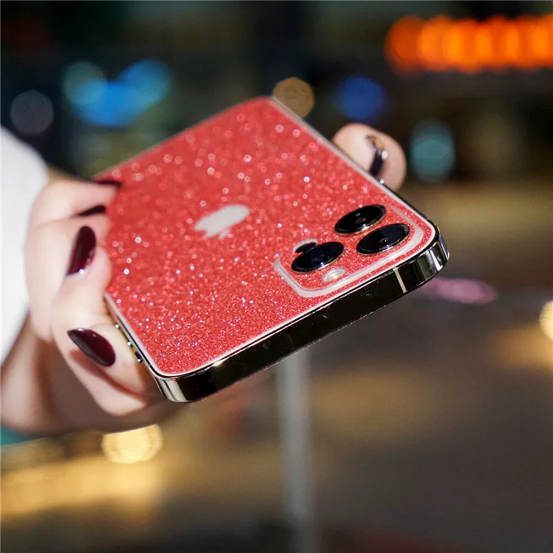 Luxury Glitter Bling Phone Stickers For iPhone 13 12 11 Pro Max Mini Back Skins film For iPhone 7 8 6 Plus X XR XS MAX Body Film
Luxury Glitter Bling Phone Stickers For iPhone 13 12 11 Pro Max Mini Back Skins film For iPhone 7 8 6 Plus X XR XS MAX Body Film