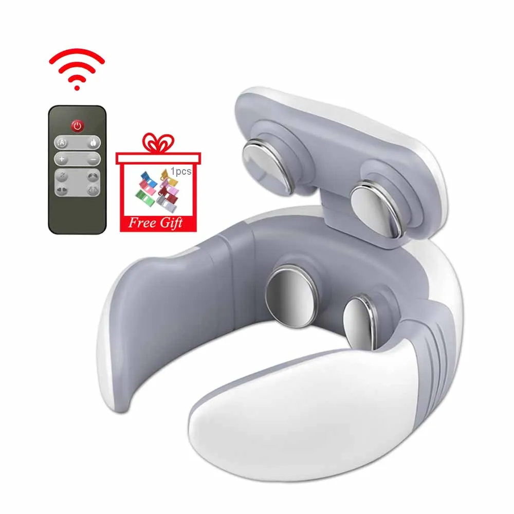 Rechargeable Neck Massager with Heat Cervical Vertebra Massager Vibration Massage Device Remote Control Back Pain Relief Relax
Rechargeable Neck Massager with Heat Cervical Vertebra Massager Vibration Massage Device Remote Control Back Pain Relief Relax