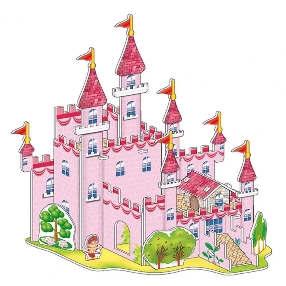 4Pcs/Set Puzzle Toy Fine Workmanship Concentration Capability Easy to Install Children House 3D Jigsaw kid Birthday Gift
4Pcs/Set Puzzle Toy Fine Workmanship Concentration Capability Easy to Install Children House 3D Jigsaw kid Birthday Gift