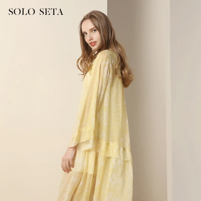 ★Soloseta роскошная шелковая юбка на бретельках, ночная рубашка для девушек, пижама 100%, шелковая домашняя одежда
★Soloseta роскошная шелковая юбка на бретельках, ночная рубашка для девушек, пижама 100%, шелковая домашняя одежда
