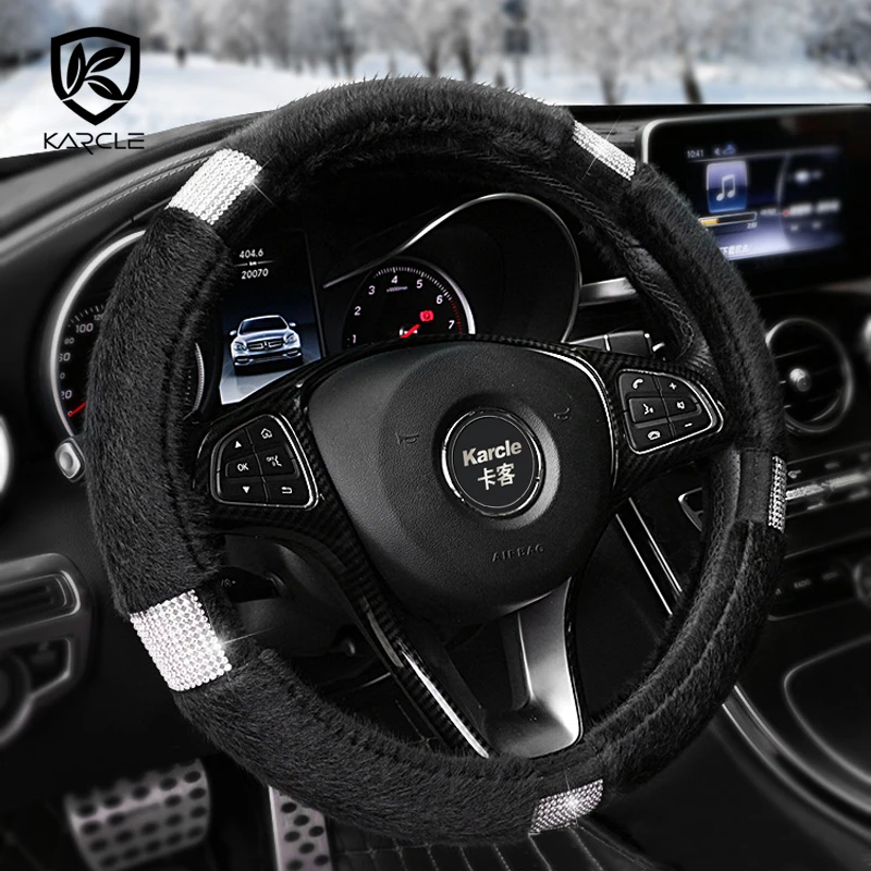 Car Steering Wheel Cover Plush Winter Crystal Rhinestone 37-38cm Car Steering Covers Interior Accessories Car Covers In Salon
Car Steering Wheel Cover Plush Winter Crystal Rhinestone 37-38cm Car Steering Covers Interior Accessories Car Covers In Salon