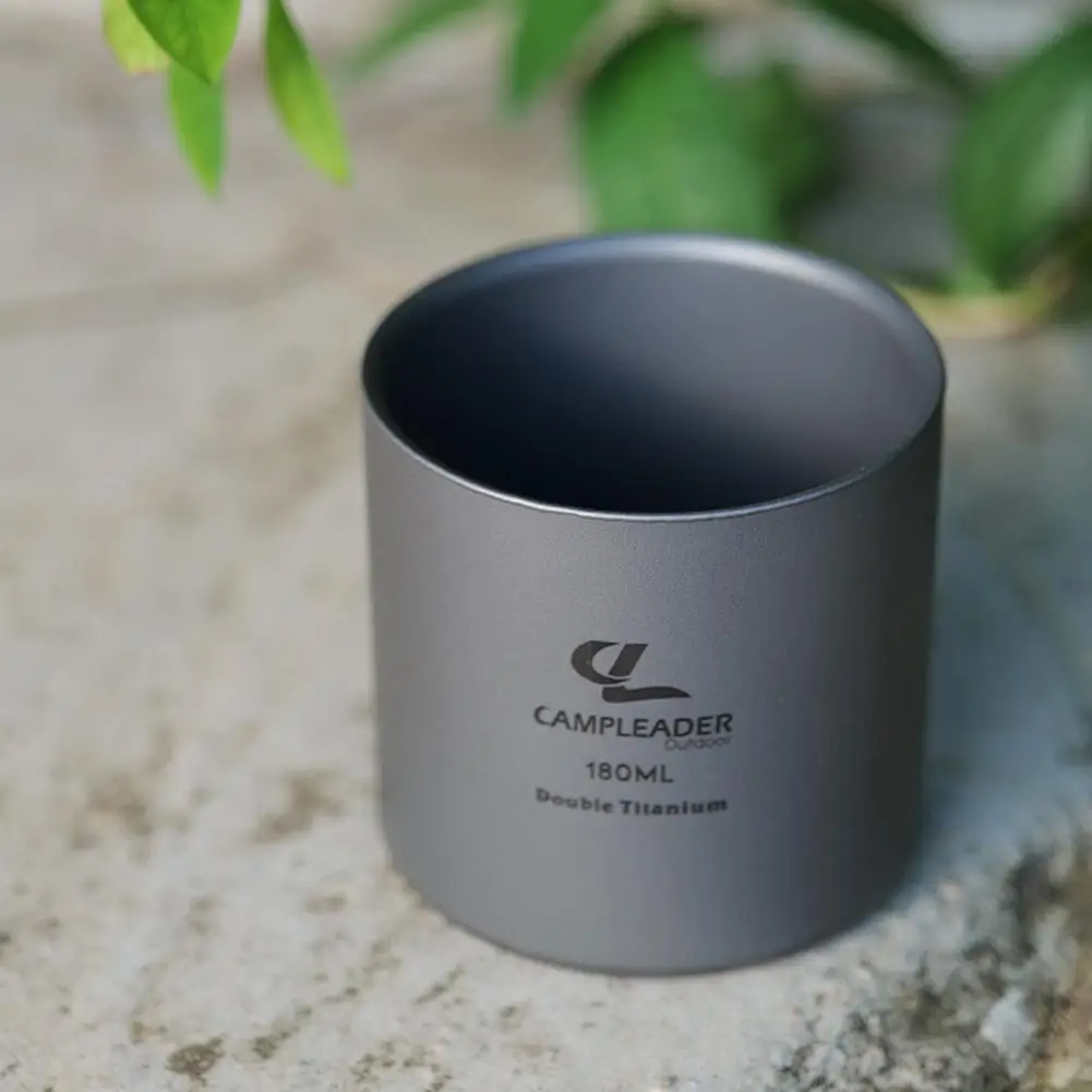 Portable Titanium Cup Double-layer Lightweight Camping Mug Camping Stove Stove Burner Alcohol Stove Alcohol Stove Gas Burner 
Portable Titanium Cup Double-layer Lightweight Camping Mug Camping Stove Stove Burner Alcohol Stove Alcohol Stove Gas Burner