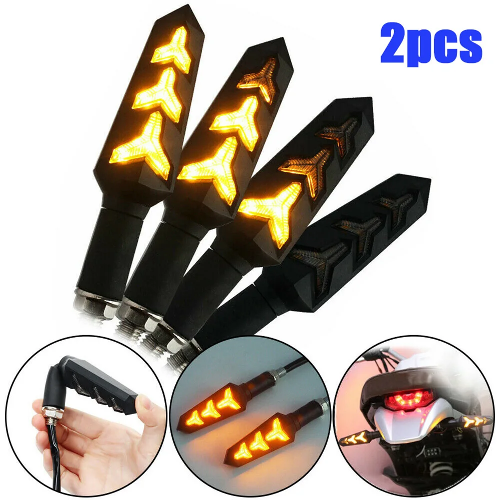 2x Motorcycle LED Turn Signal Lamp Sequential Flowing Indicator Lights Amber 12V Motorcycles DC 12V 3 Wires Set UpTurn Signal
2x Motorcycle LED Turn Signal Lamp Sequential Flowing Indicator Lights Amber 12V Motorcycles DC 12V 3 Wires Set UpTurn Signal