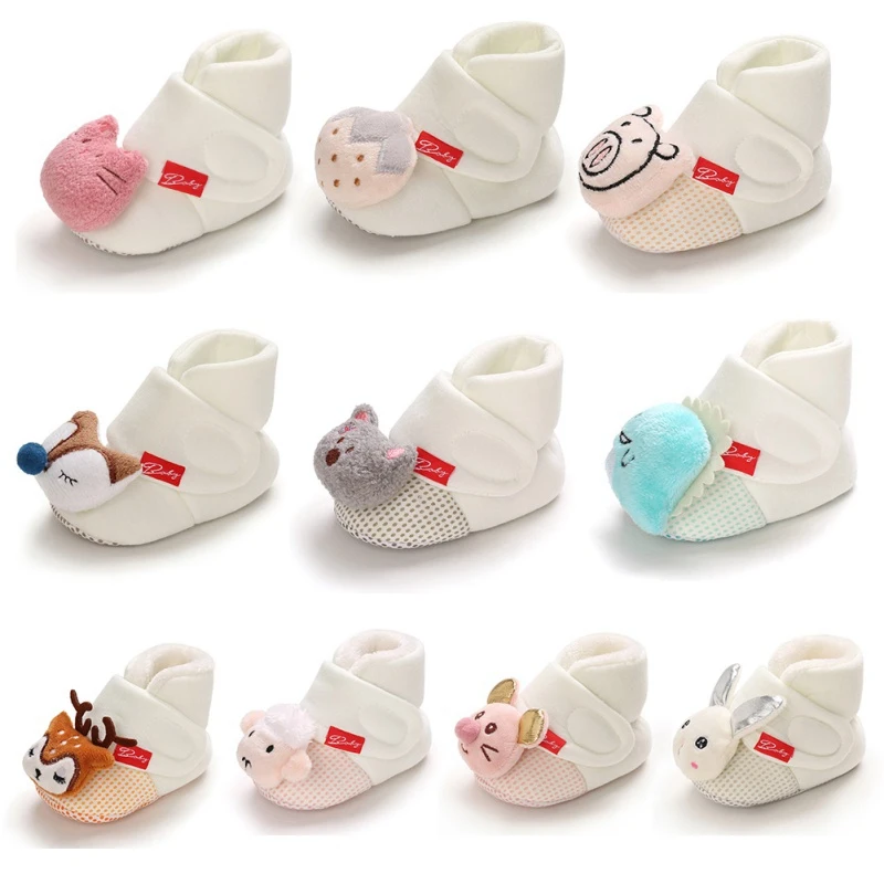 Baby Girl First Walker Shoes Newborn Infant Cartoon Cute Snow Boots Toddler Kids Autumn Winter Warm Soft Sole Plush Shoes
Baby Girl First Walker Shoes Newborn Infant Cartoon Cute Snow Boots Toddler Kids Autumn Winter Warm Soft Sole Plush Shoes