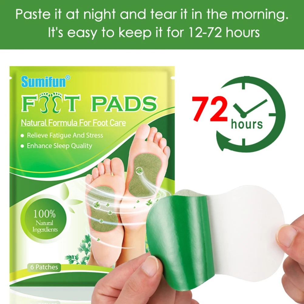 6pcs Original Gold Detox Foot Patch Bamboo Detox Foot Pads With Adhersive Foot Care Tool Improve Sleep slimming Improve skin
6pcs Original Gold Detox Foot Patch Bamboo Detox Foot Pads With Adhersive Foot Care Tool Improve Sleep slimming Improve skin