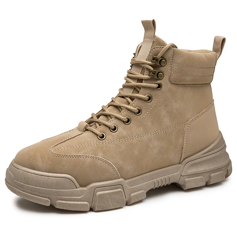 2020 Autumn New Men's Martin Boots Fashion All-match Desert Tooling Shoes Men's High-top Casual Men's Boots
2020 Autumn New Men's Martin Boots Fashion All-match Desert Tooling Shoes Men's High-top Casual Men's Boots