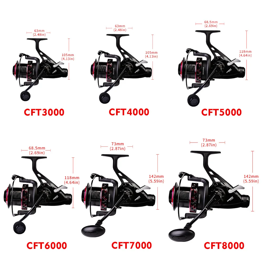 Fishing Spinning Reel Surfcasting Reel Double Brake 3000 5000 8000 Saltwater Fish Feeder Reel Metal Spool Catfish Yuyu
Fishing Spinning Reel Surfcasting Reel Double Brake 3000 5000 8000 Saltwater Fish Feeder Reel Metal Spool Catfish Yuyu