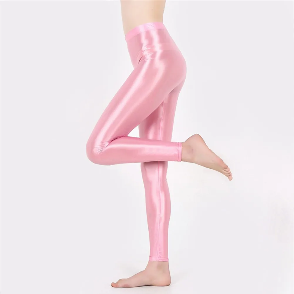 Women Shiny Yoga Pants Plus Size Oily Glossy Pantyhose Satin Glitter High Waist Stockings Shiny Tights Training Sports Leggings
Women Shiny Yoga Pants Plus Size Oily Glossy Pantyhose Satin Glitter High Waist Stockings Shiny Tights Training Sports Leggings