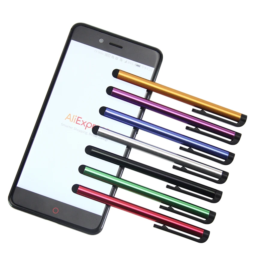 Стилус для сенсорного экрана Samsung Ipad Air Mini IPhone Android Tablet металлический стилус 500 шт. |
