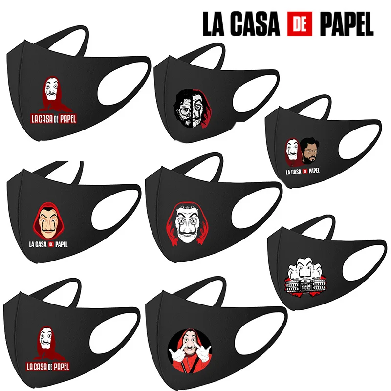 Salvador Dali Masks Movie The House of Paper La Casa De Papel Cosplay costume Accessories Mask Money Heist Costume
Salvador Dali Masks Movie The House of Paper La Casa De Papel Cosplay costume Accessories Mask Money Heist Costume