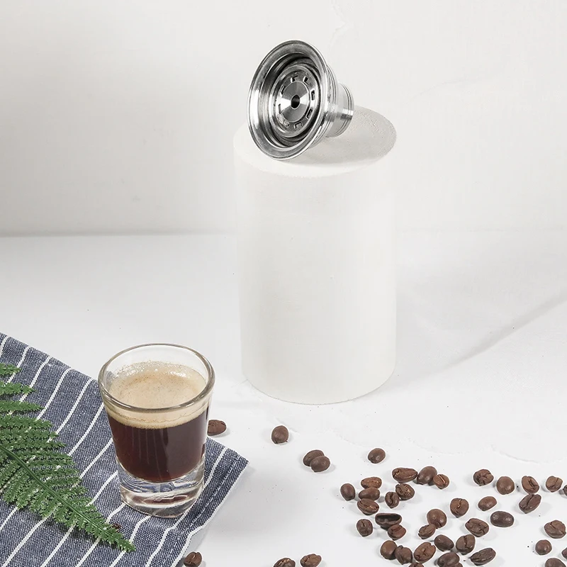 Adapter for Nespresso Vertuoline Reusable Coffee Capsule Stainless Steel Material Transfer for Nespresso Filter
Adapter for Nespresso Vertuoline Reusable Coffee Capsule Stainless Steel Material Transfer for Nespresso Filter
