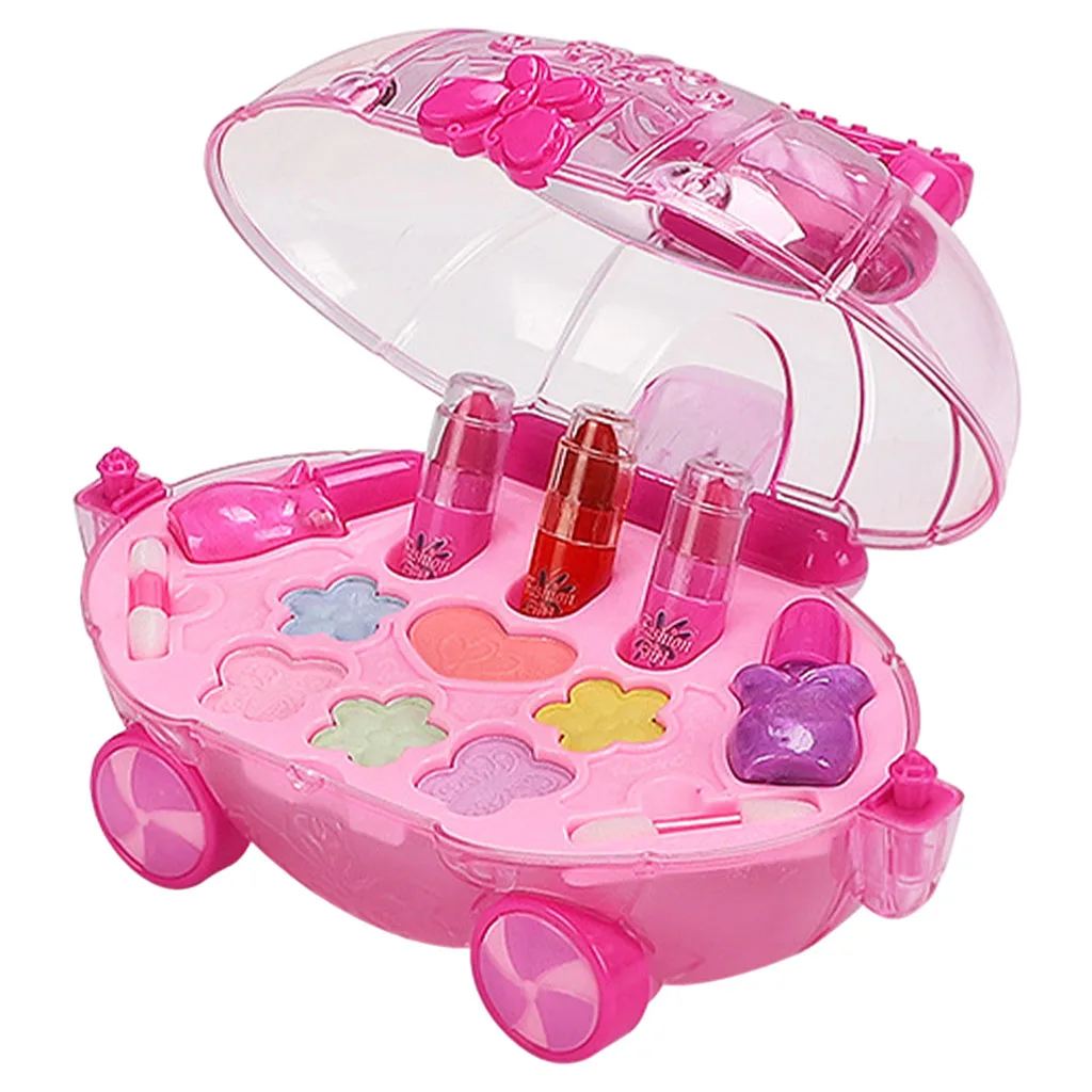 Make it Up Pretend Play Makeup Toy Set with Cute Pumpkin Shape Makeup Case for Girls Fashion Girl Toys Great for Little Girls
Make it Up Pretend Play Makeup Toy Set with Cute Pumpkin Shape Makeup Case for Girls Fashion Girl Toys Great for Little Girls