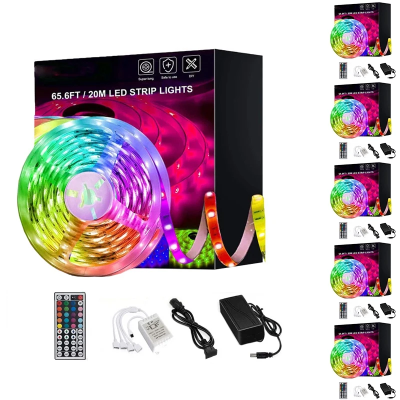 Led Strip Lights RGB LED Lights Strip 5050 Tape Lights Flexible Color Changing for Bedroom Home Decoration
Led Strip Lights RGB LED Lights Strip 5050 Tape Lights Flexible Color Changing for Bedroom Home Decoration