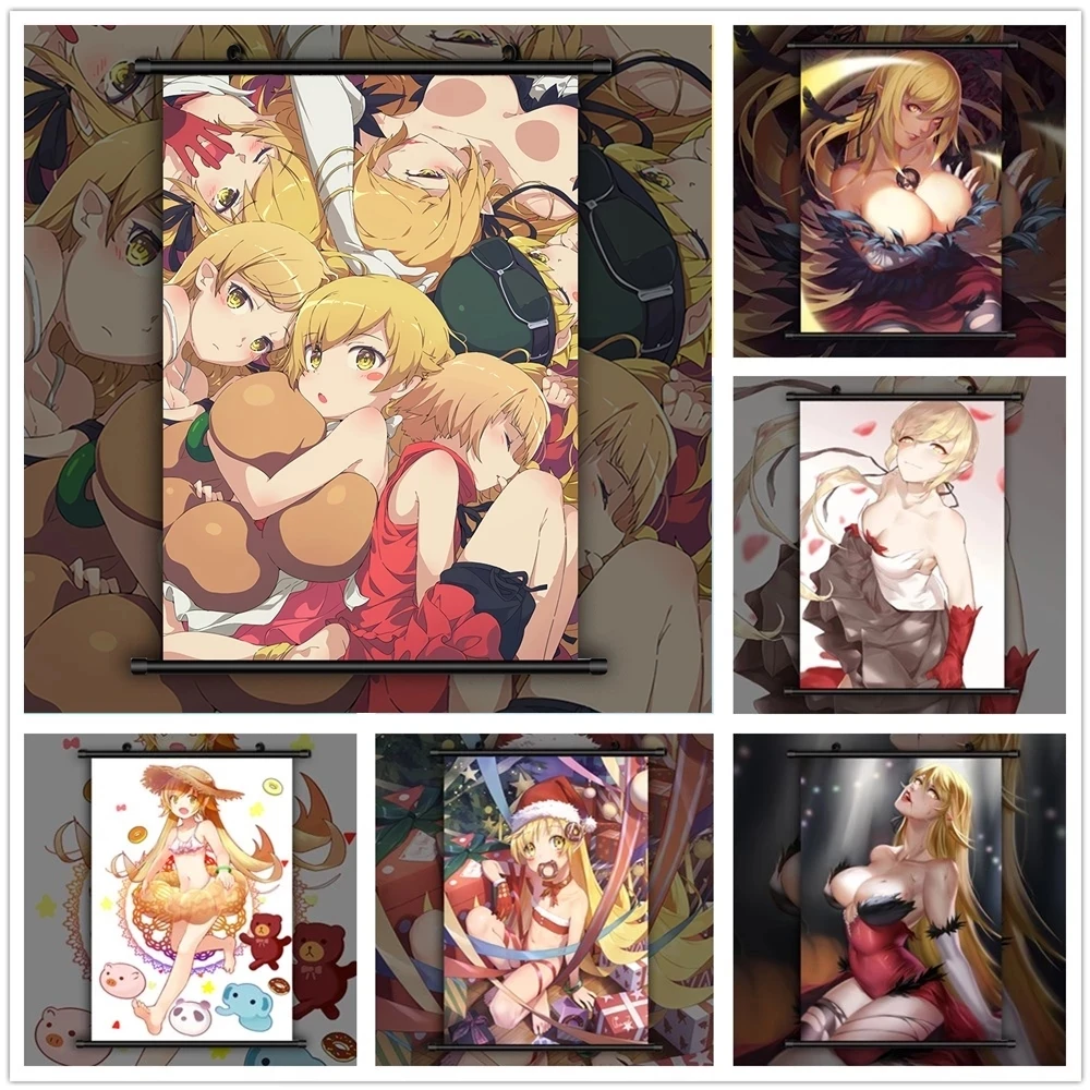 Canvas Home Decor Monogatari Oshino Shinobu Pictures Print Poster Wall Art Plastic Scroll Hanging Painting Bedside Background
Canvas Home Decor Monogatari Oshino Shinobu Pictures Print Poster Wall Art Plastic Scroll Hanging Painting Bedside Background