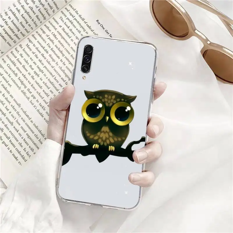 Animal Cute Cartoon Owl Phone Case Transparent Clear For Samsung Galaxy A71 A21s S8 S9 S10 plus note 20 ultra
Animal Cute Cartoon Owl Phone Case Transparent Clear For Samsung Galaxy A71 A21s S8 S9 S10 plus note 20 ultra