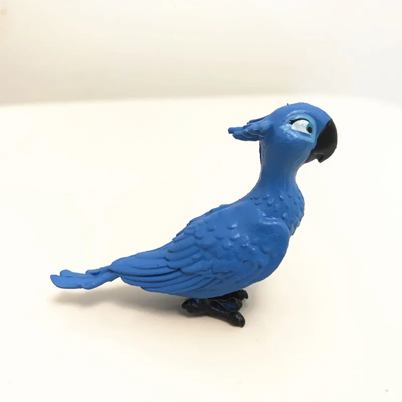 Экшн-фигурки Приключения в Рио алмазные попугаи мопсы ПВХ игрушки 3 5-5 см