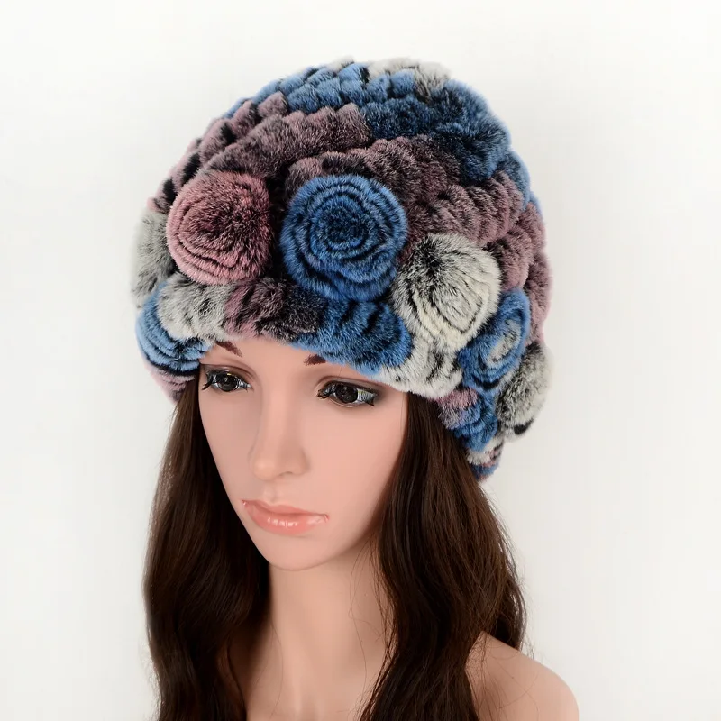 New Real Rex Rabbit Fur Skullies Hats Winter Luxury Craft Knitting Fashion Bonnet Caps Outdoor Warm Ear Protection Women Beanie
New Real Rex Rabbit Fur Skullies Hats Winter Luxury Craft Knitting Fashion Bonnet Caps Outdoor Warm Ear Protection Women Beanie