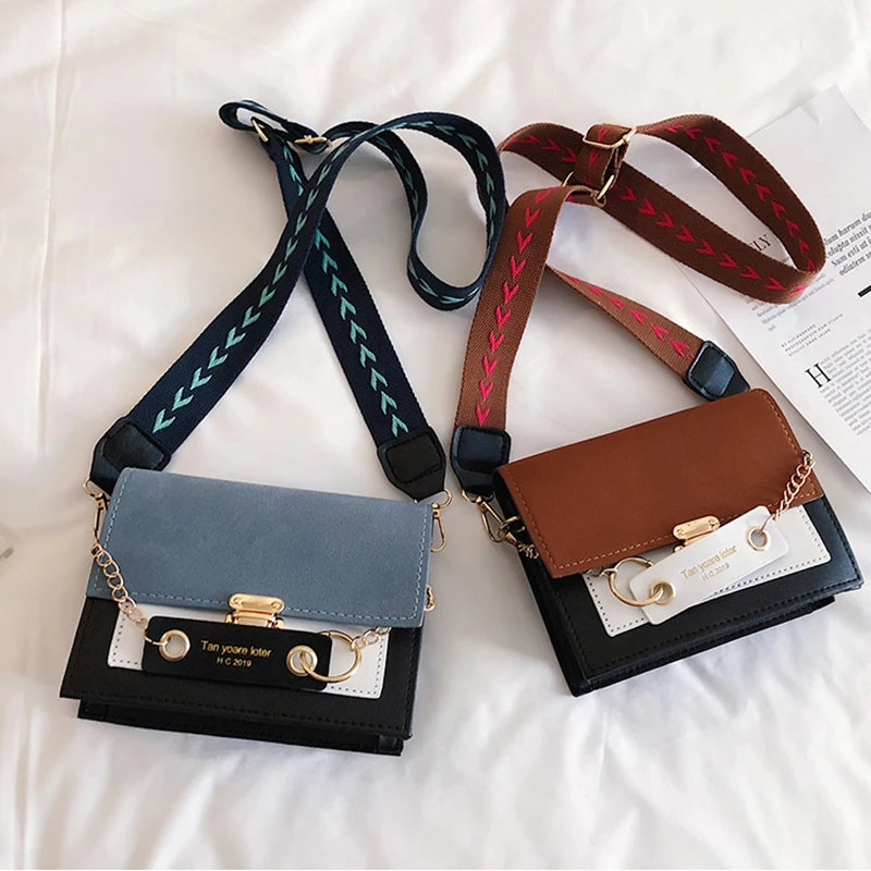 Contrast color Leather Crossbody Bags For Women Travel Handbag Fashion Simple Shoulder Messenger Bag Ladies CrossBody Bag
Contrast color Leather Crossbody Bags For Women Travel Handbag Fashion Simple Shoulder Messenger Bag Ladies CrossBody Bag