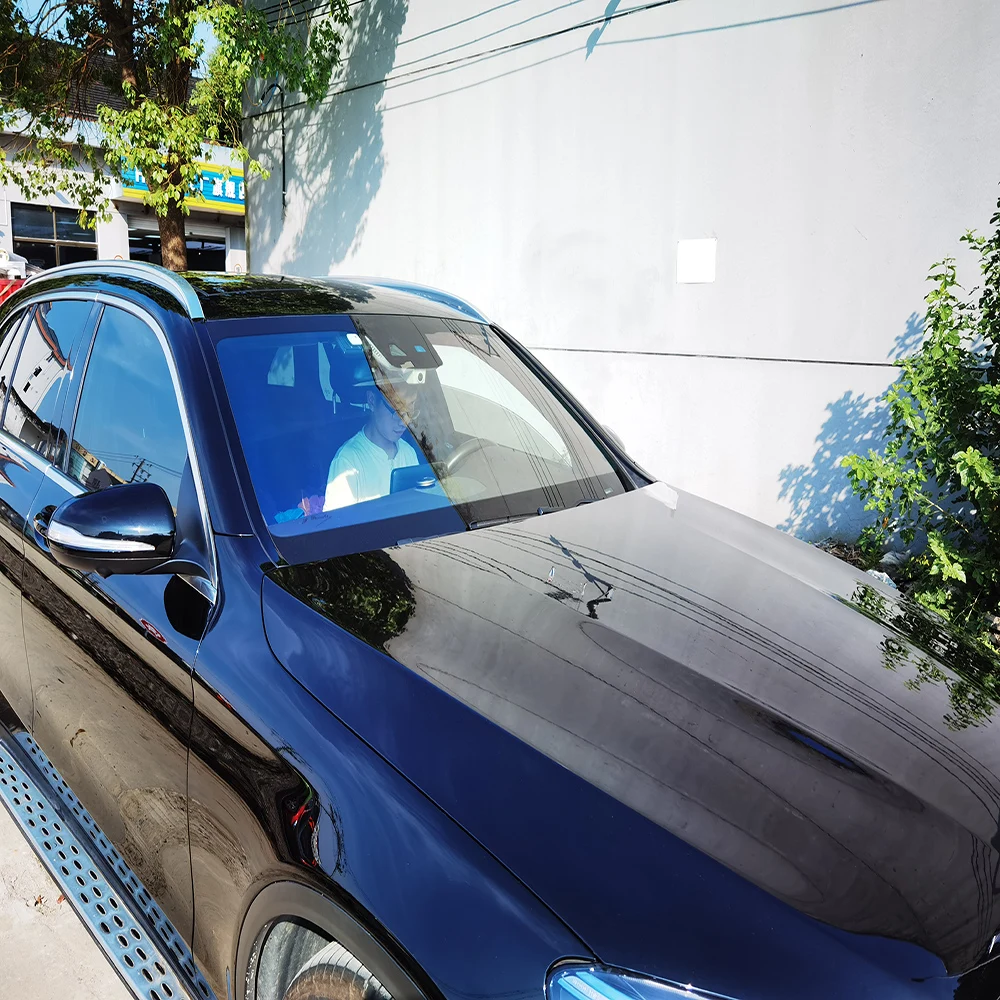 

Тонировочная пленка Sunice 81% VLT для окон автомобиля и дома, 1x5 м, нано-керамическая тонировка на солнечной батарее, декоративный тинт для автомо...