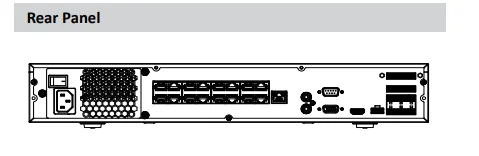Dahua 16CH NVR Network Video Recorder 4HDD 16 Ports POE Smart H.265+ H.264+ Up to 12 Face Pictures for Security Camera Systems
Dahua 16CH NVR Network Video Recorder 4HDD 16 Ports POE Smart H.265+ H.264+ Up to 12 Face Pictures for Security Camera Systems