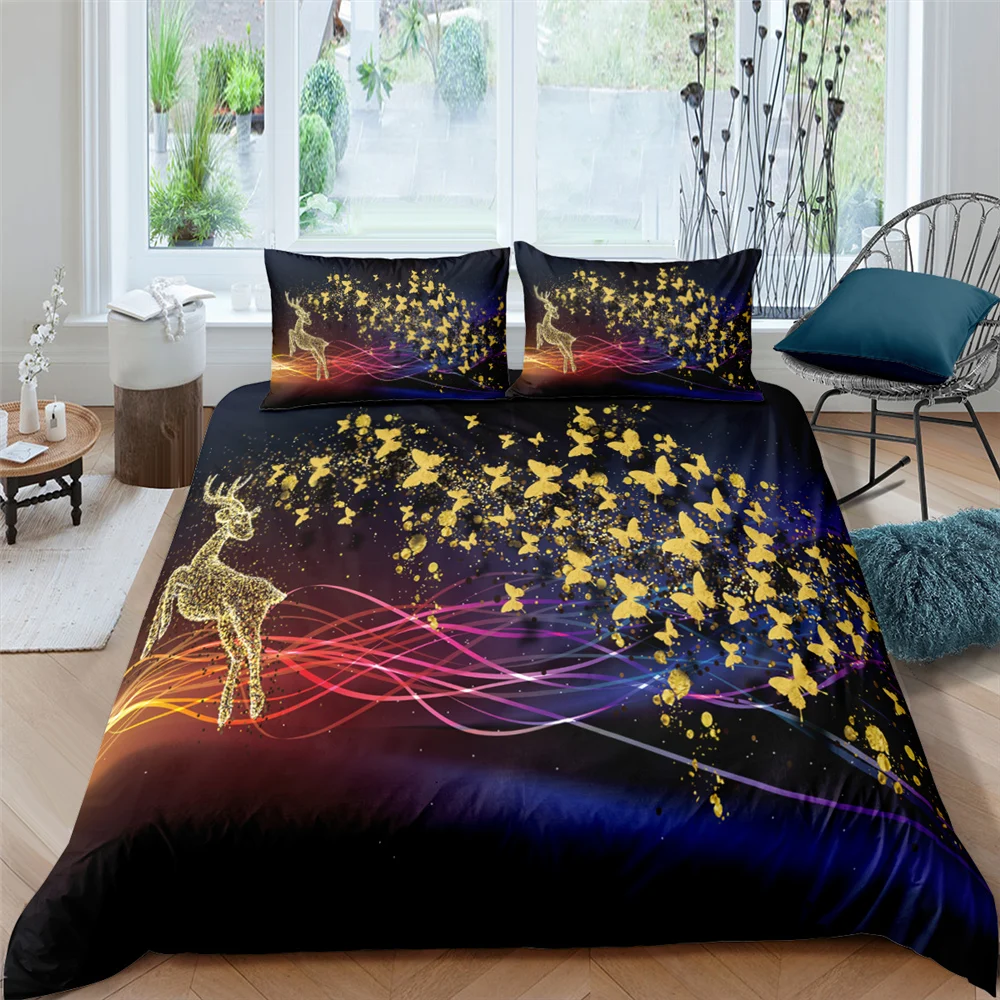 2021 3D Vivid Deer Bedding Set Queen Duvet Cover with Pillowcase Bed Cover Qulit Cover 2/3pcs Wholesale Merry Christmas
2021 3D Vivid Deer Bedding Set Queen Duvet Cover with Pillowcase Bed Cover Qulit Cover 2/3pcs Wholesale Merry Christmas