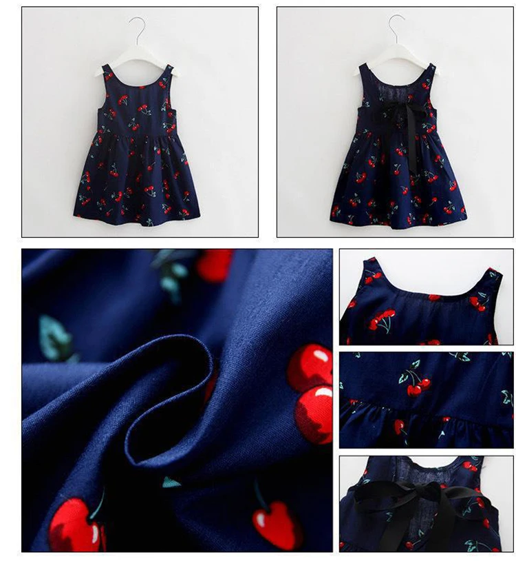 Korean Girl Dress Summer Cotton Children Clothing Sleeveless Toddler Princess Kids Dresses Print Suspender Skirt Clothes For1-7t
Korean Girl Dress Summer Cotton Children Clothing Sleeveless Toddler Princess Kids Dresses Print Suspender Skirt Clothes For1-7t