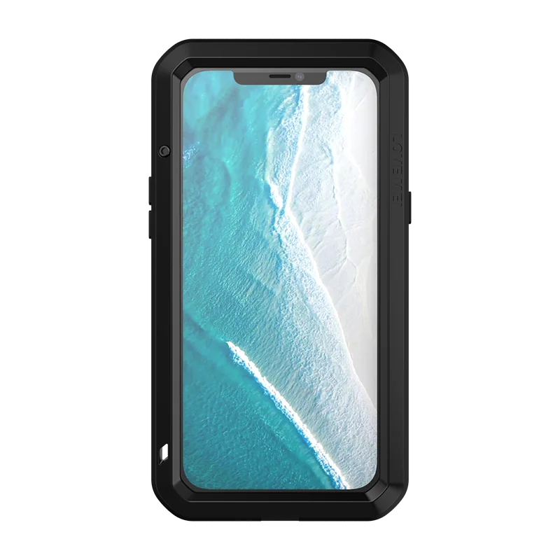 Luxury Powerful Aluminum Tempered Glass Full Body Armor Metal Bumper Shockproof Phone Case For iPhone 12 Pro Max 12 Mini Cover
Luxury Powerful Aluminum Tempered Glass Full Body Armor Metal Bumper Shockproof Phone Case For iPhone 12 Pro Max 12 Mini Cover