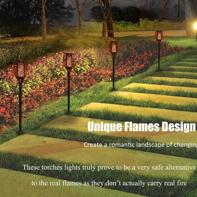 Solar Lights Garden Decor Waterproof Torch Flashing Solar Led Light Outdoor Terrace Street Patio Garden Decoration Solar Lamp
Solar Lights Garden Decor Waterproof Torch Flashing Solar Led Light Outdoor Terrace Street Patio Garden Decoration Solar Lamp
