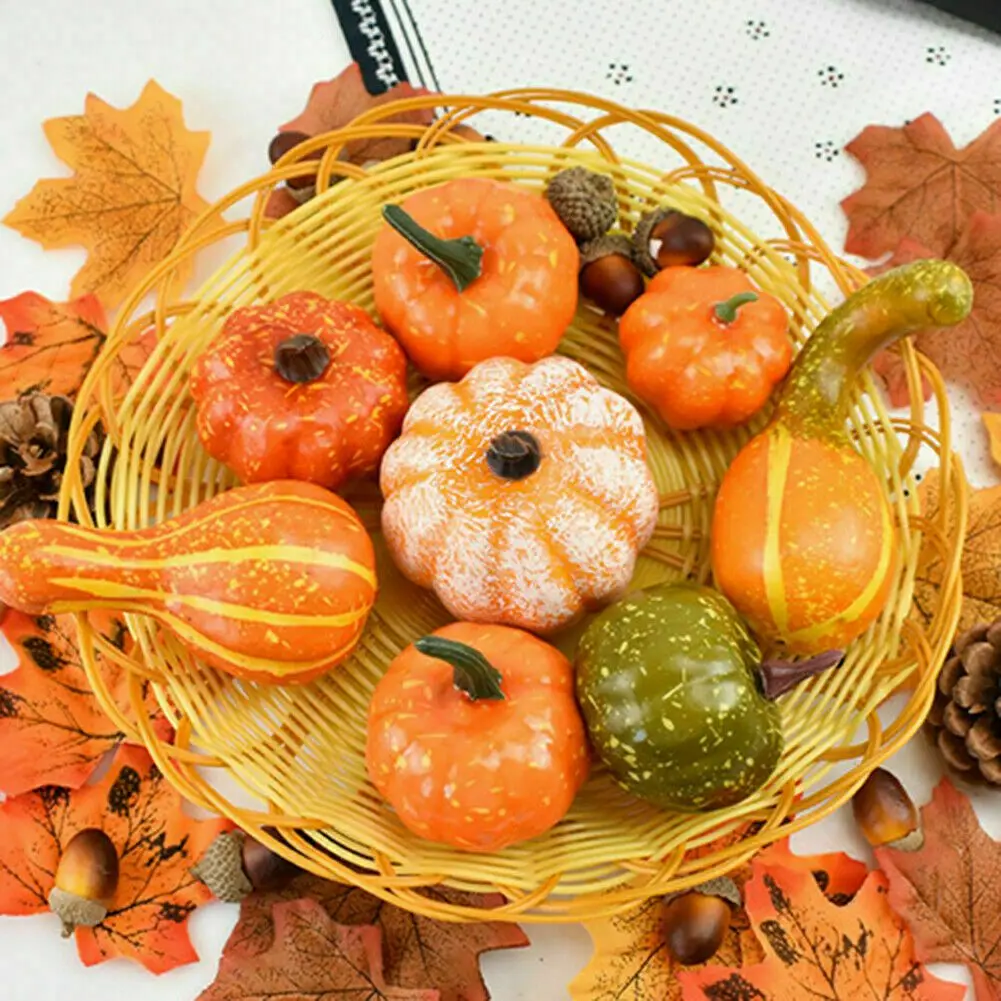 Halloween Pumpkin Decorations Home Simulation Golden Autumn Pumpkin Set Thanksgiving Party Decoration Pumpkin Props Cosplay
Halloween Pumpkin Decorations Home Simulation Golden Autumn Pumpkin Set Thanksgiving Party Decoration Pumpkin Props Cosplay