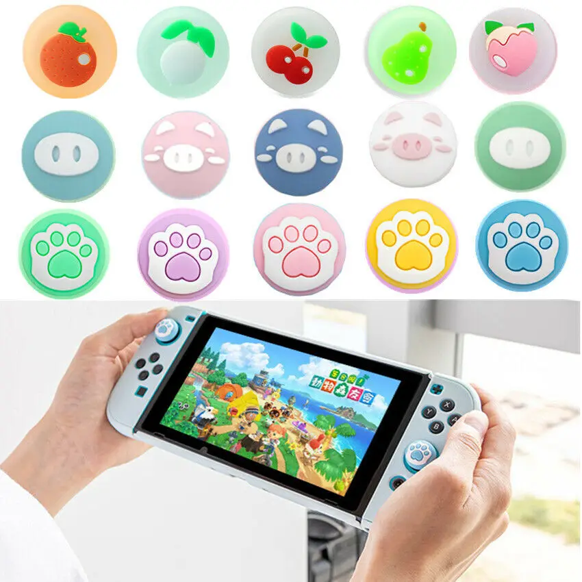 Cute Sakura Flower Piggy Thumbstick Grip Rocker Cap Non-slip Surface Silicone Joystick Cover For Nintendo Switch Lite
Cute Sakura Flower Piggy Thumbstick Grip Rocker Cap Non-slip Surface Silicone Joystick Cover For Nintendo Switch Lite