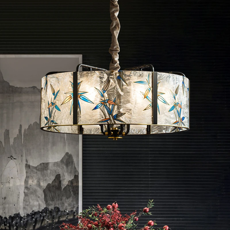 New Chinese creative chandelier, artistic personality, Zen, dining room, bedroom, modern Chinese chandelier
New Chinese creative chandelier, artistic personality, Zen, dining room, bedroom, modern Chinese chandelier