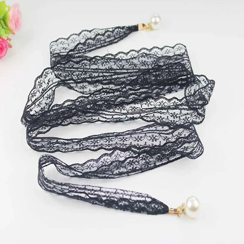 2020 new women's belt fashion lace hollow pearl buckle lace belts for wedding dress decoration waistband seven colors
2020 new women's belt fashion lace hollow pearl buckle lace belts for wedding dress decoration waistband seven colors