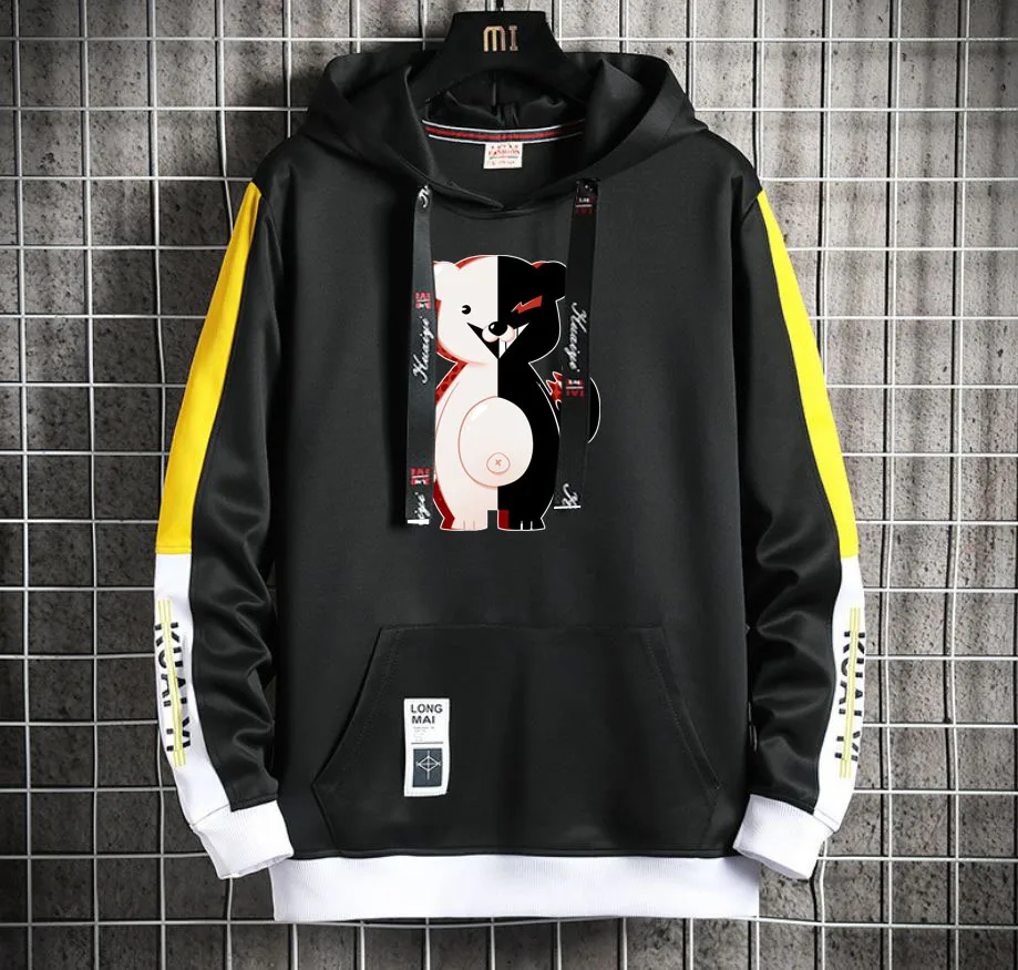 Anime Danganronpa Hoodie Men/Women Popular Harajuku Hoodeds Pullover Streetwear Casual Fake Two-Piece jacket coat
Anime Danganronpa Hoodie Men/Women Popular Harajuku Hoodeds Pullover Streetwear Casual Fake Two-Piece jacket coat