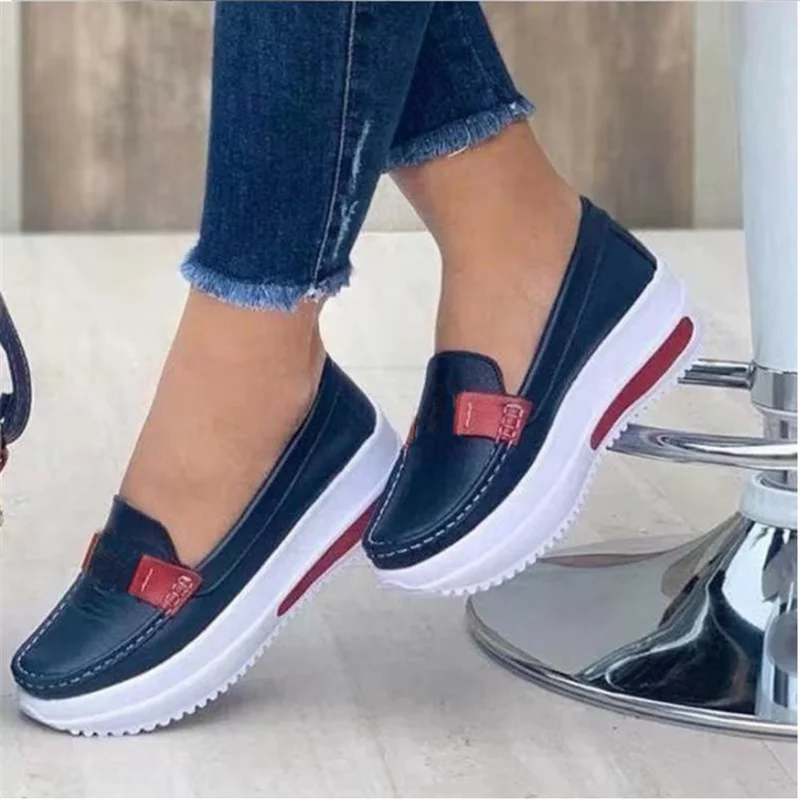 Spring New Platform Comfortable Women's Sneakers Fashion Lace Up Casual Little White Shoes Women Increase Vulcanize Shoes
Spring New Platform Comfortable Women's Sneakers Fashion Lace Up Casual Little White Shoes Women Increase Vulcanize Shoes