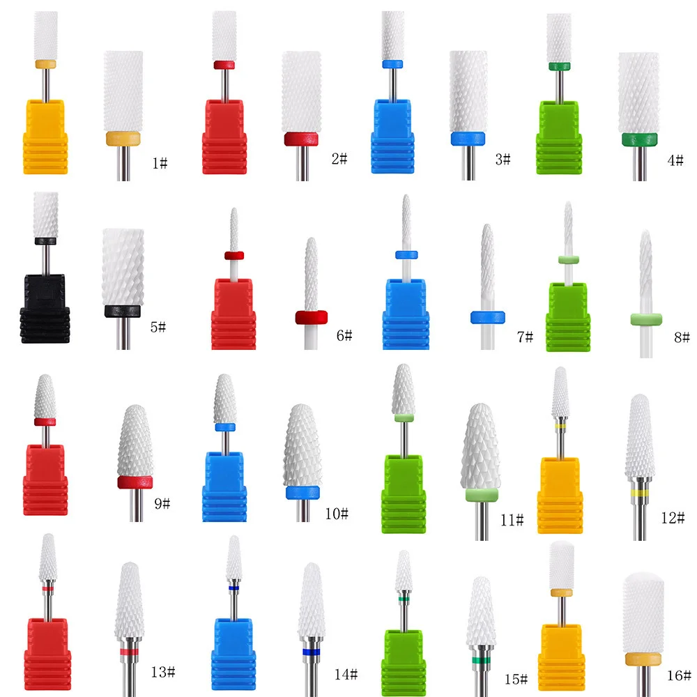 1pcs Ceramic Milling Cutter Nail Drill Bit Electric Manicure Drills Pedicure Mill Bits Machine Files Nail Art Tools Equipment
1pcs Ceramic Milling Cutter Nail Drill Bit Electric Manicure Drills Pedicure Mill Bits Machine Files Nail Art Tools Equipment