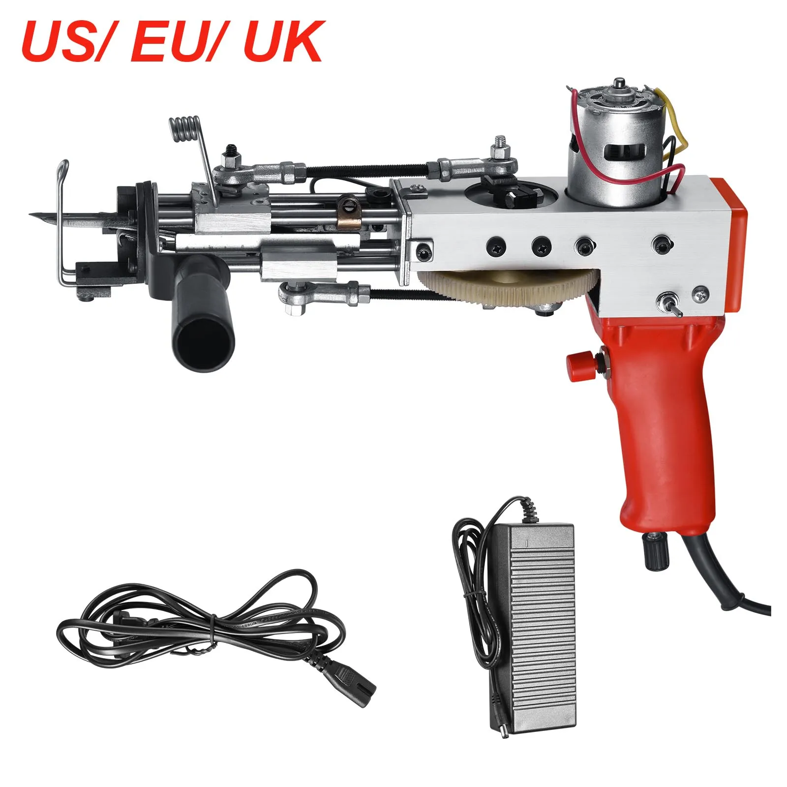 All-aluminum Electric Carpet Tufting Gun Carpet Loom Flocking Machine Cut Pile Knitting Machine US/EU/UK Plug In Stock
All-aluminum Electric Carpet Tufting Gun Carpet Loom Flocking Machine Cut Pile Knitting Machine US/EU/UK Plug In Stock